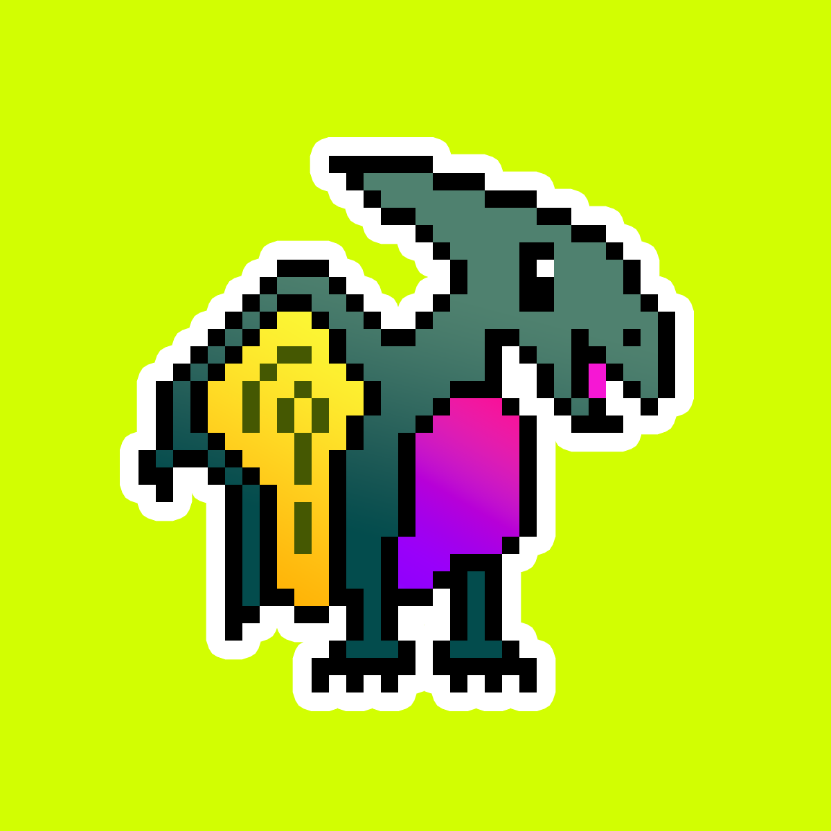 PixelSaurus Air #0976 [Common]