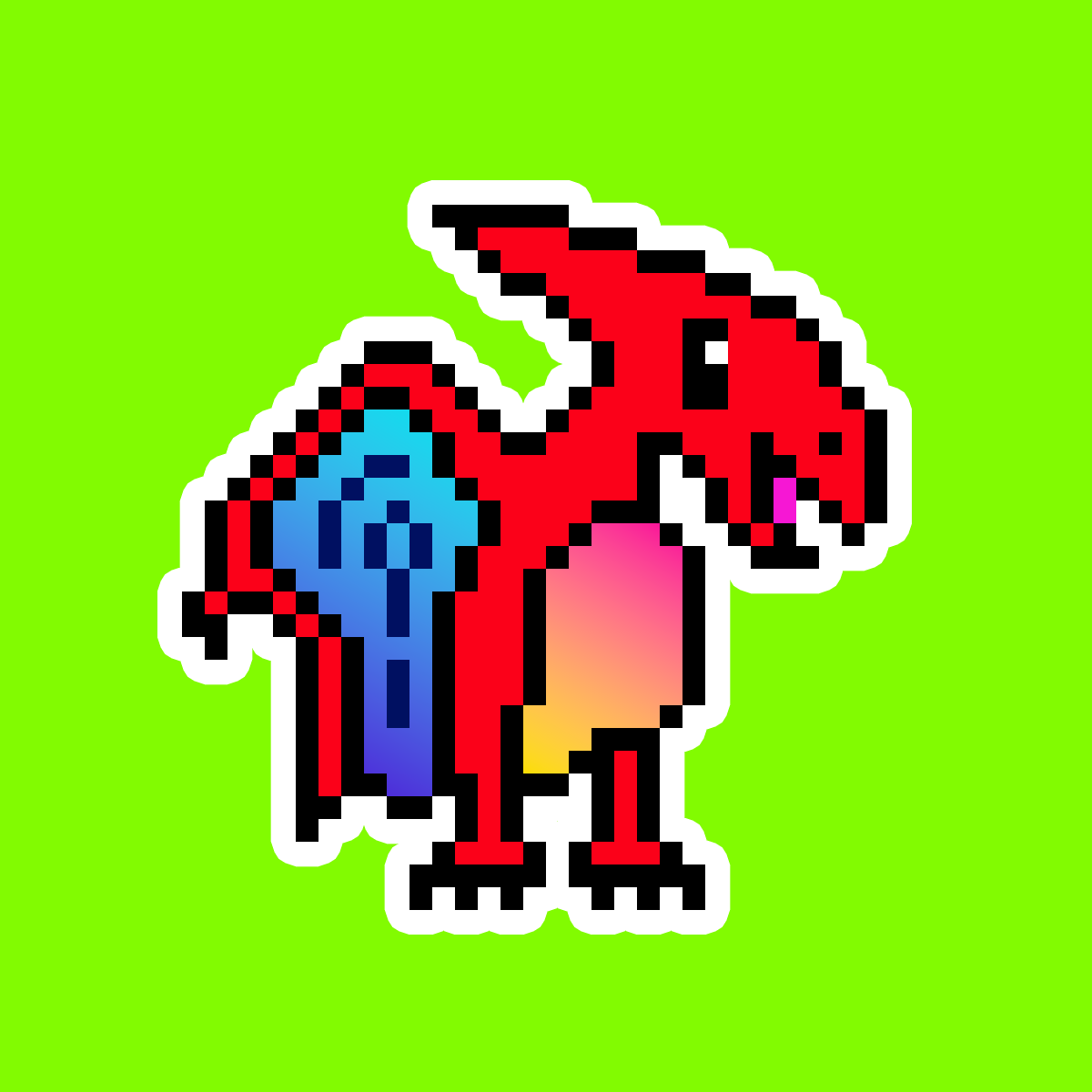 PixelSaurus Air #0855 [Common]