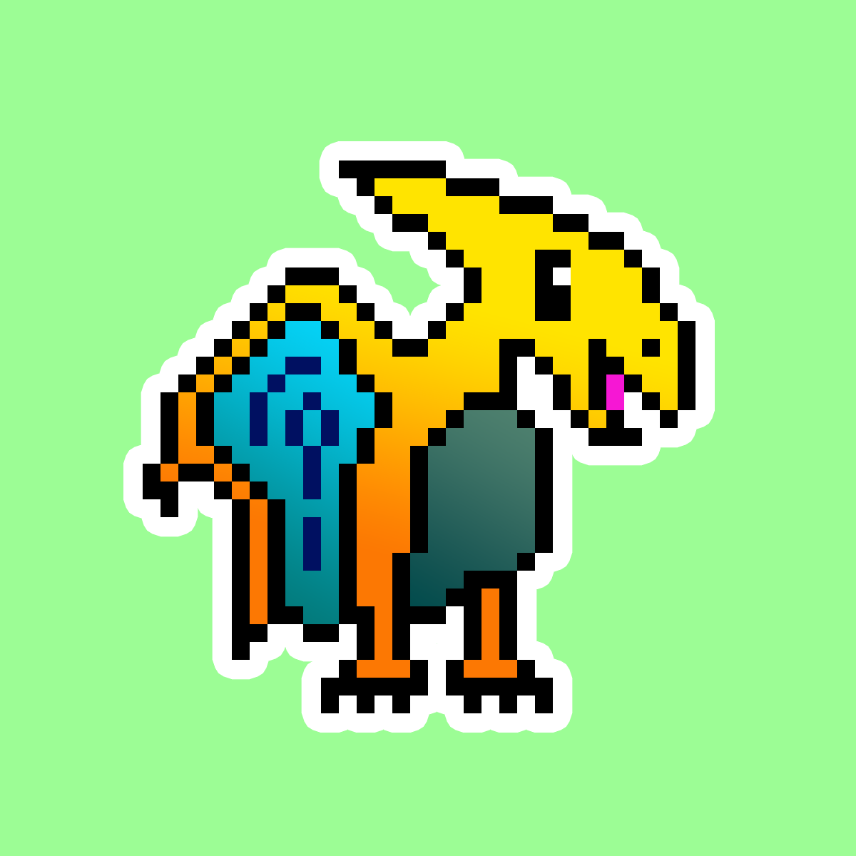 PixelSaurus Air #0534 [Common]