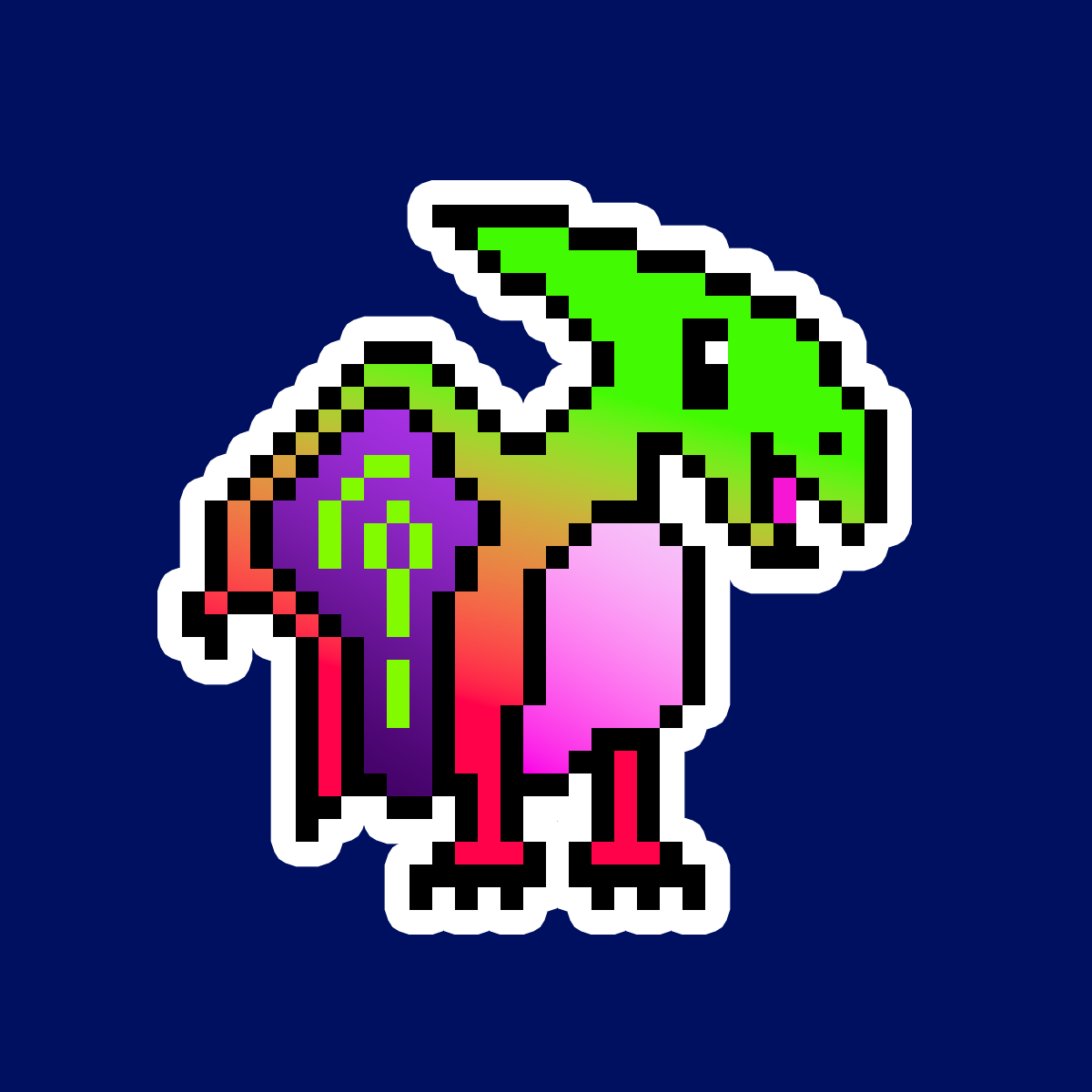 PixelSaurus Air #0132 [Common]