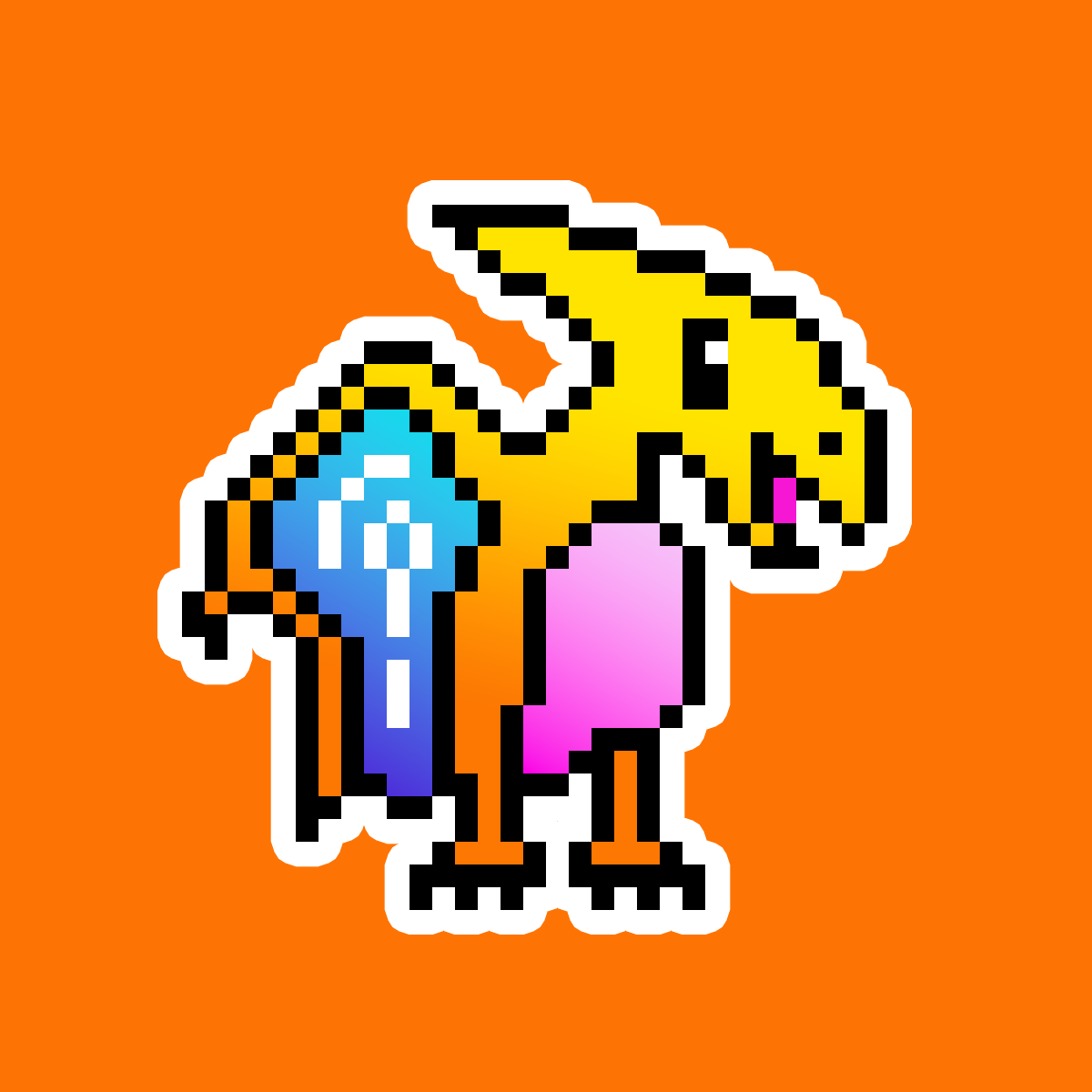 PixelSaurus Air #0861 [Common]