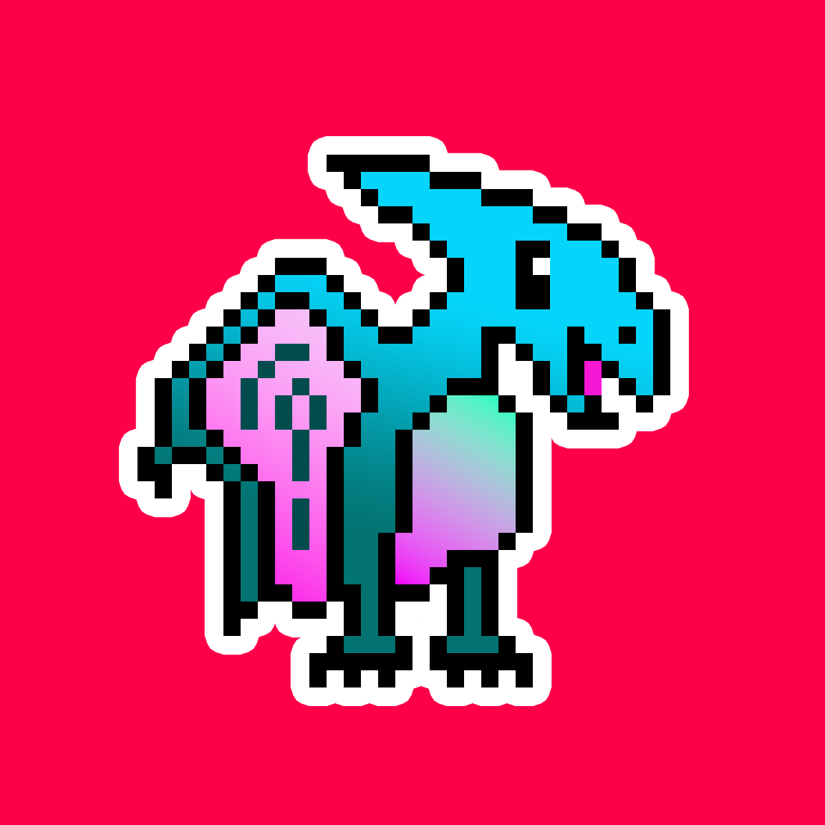 PixelSaurus Air #0734 [Common]