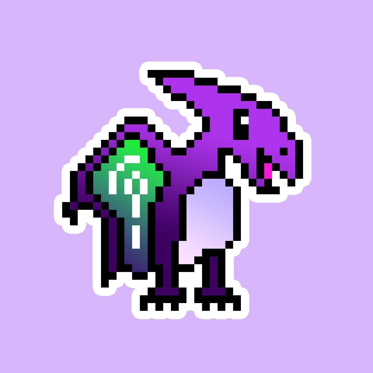 PixelSaurus Air #812 [Common]