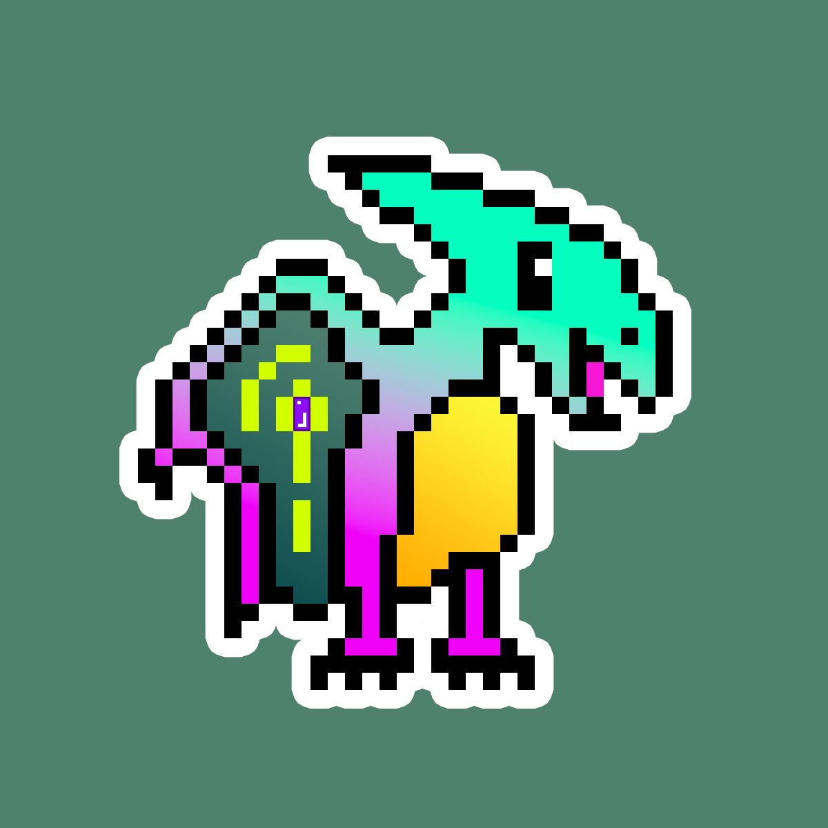 PixelSaurus Air #0786 [Uncommon]