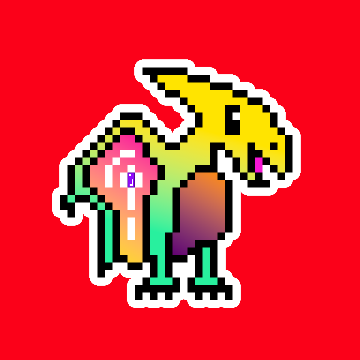 PixelSaurus Air #0933 [Uncommon]