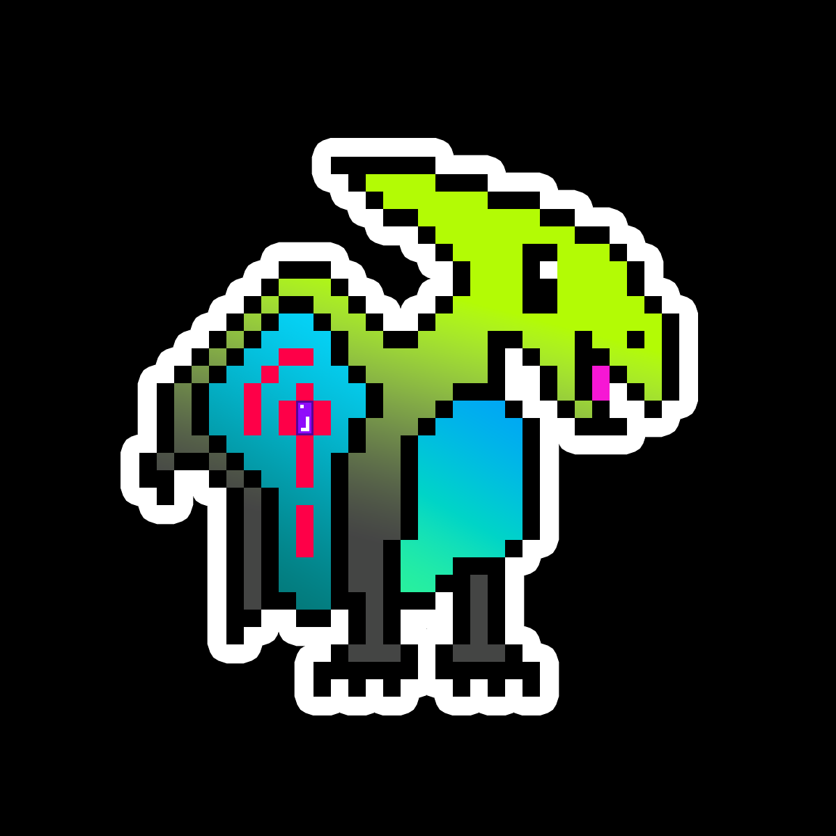 PixelSaurus Air #0948 [Uncommon]