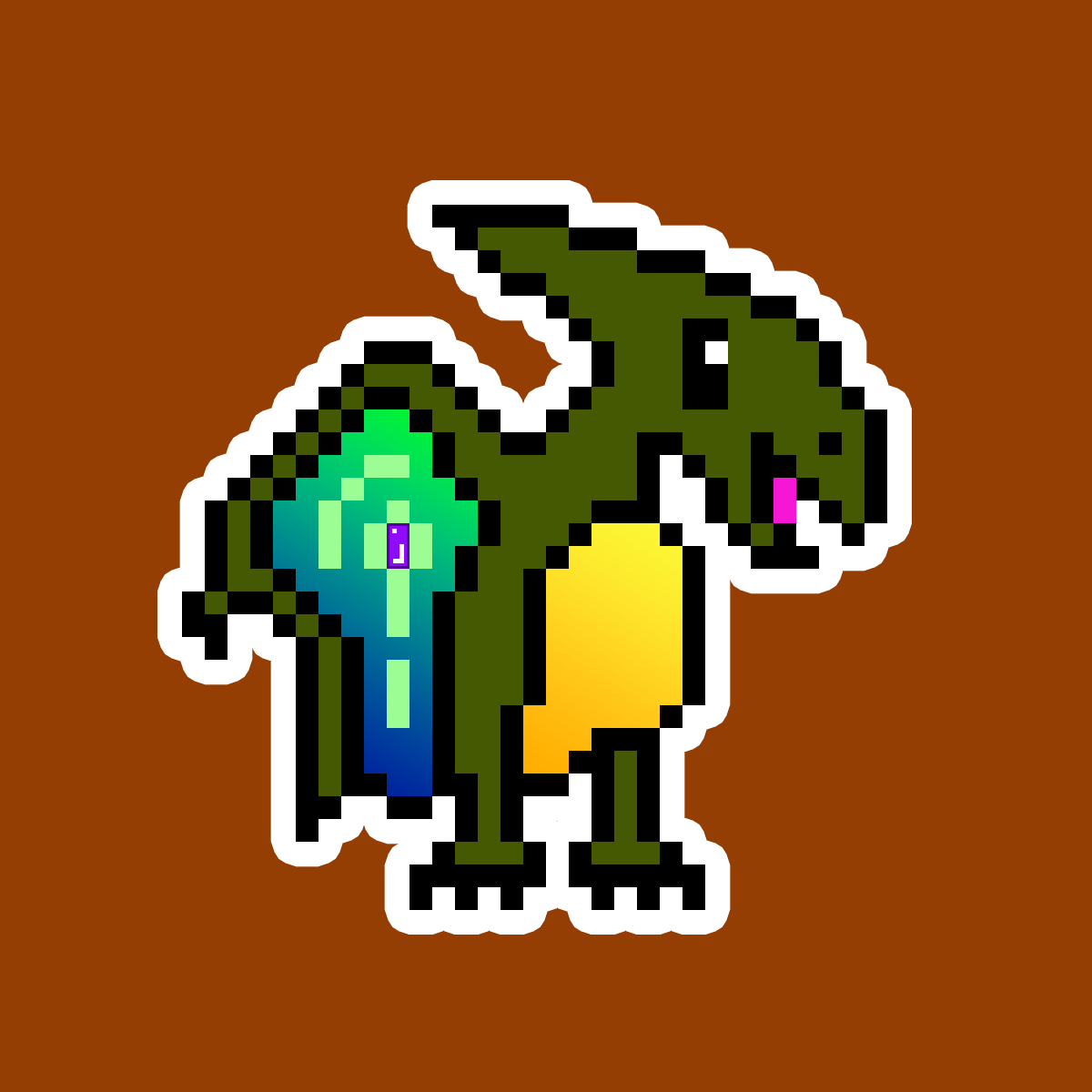 PixelSaurus Air #0813 [Uncommon]