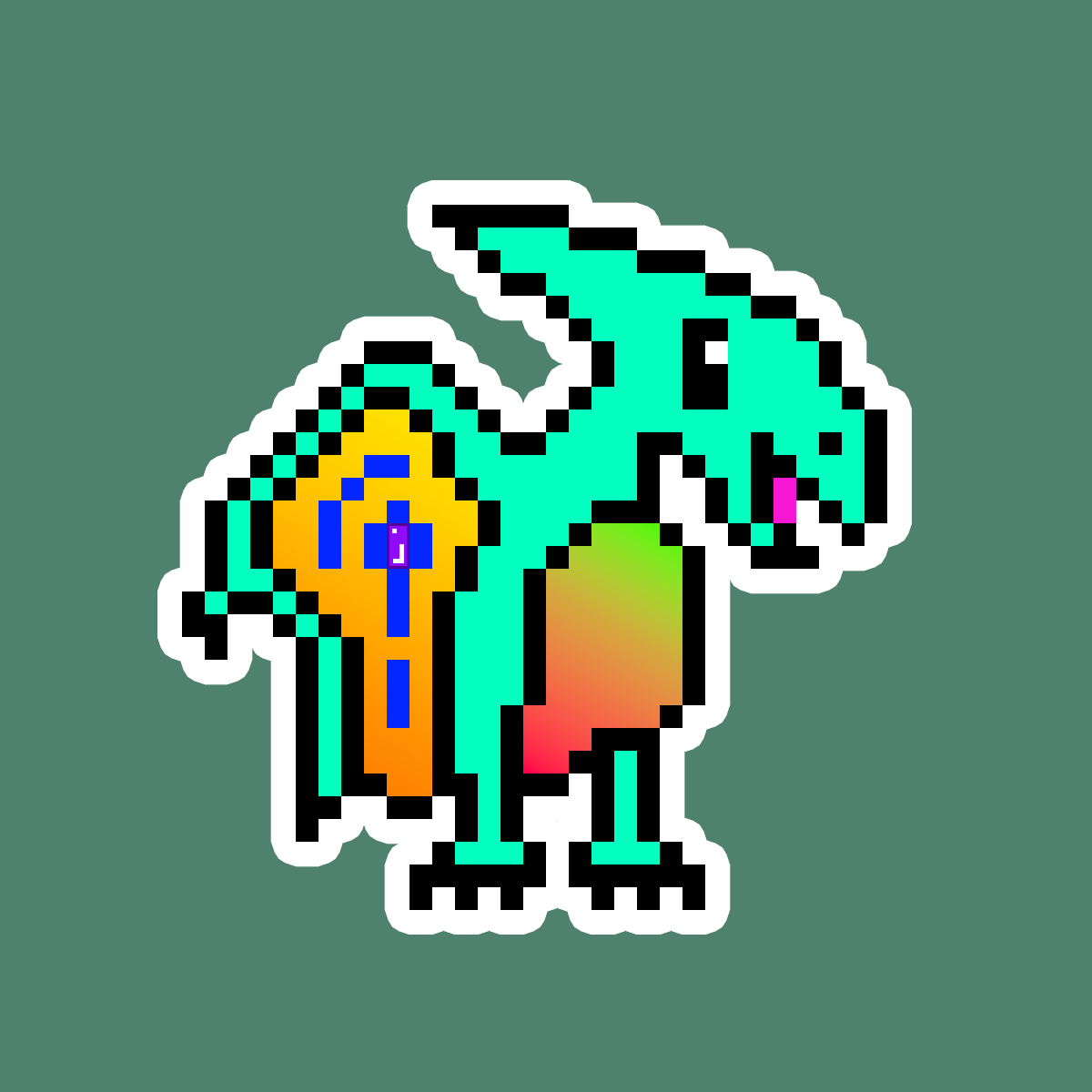 PixelSaurus Air #0677 [Uncommon]