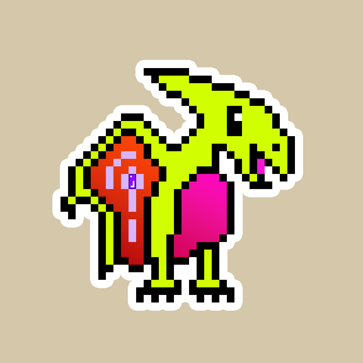 PixelSaurus Air #0269 [Uncommon]