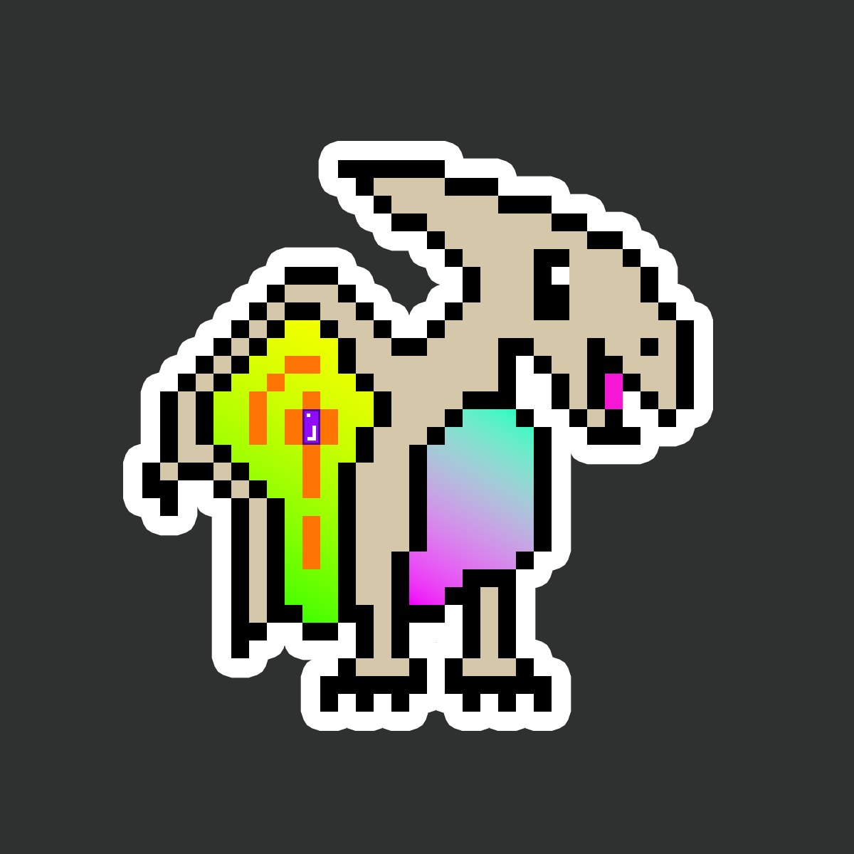 PixelSaurus Air #0953 [Uncommon]