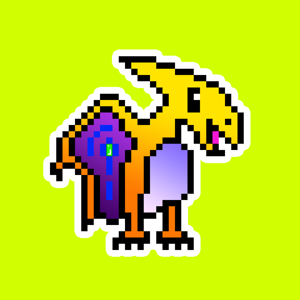 PixelSaurus Air #0276 [Uncommon]