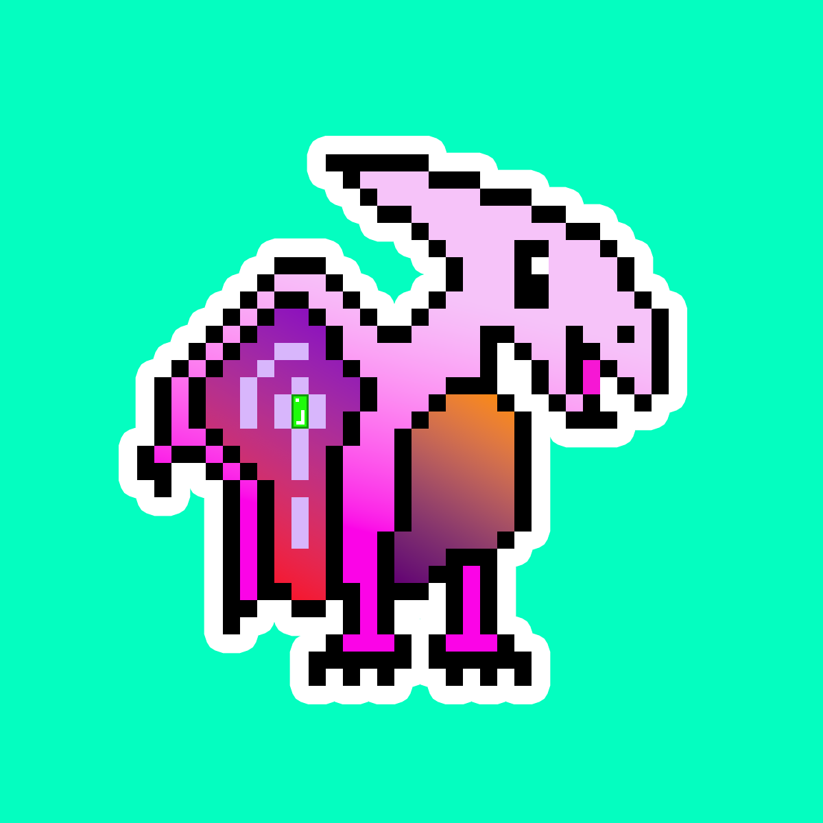 PixelSaurus Air #0937 [Uncommon]