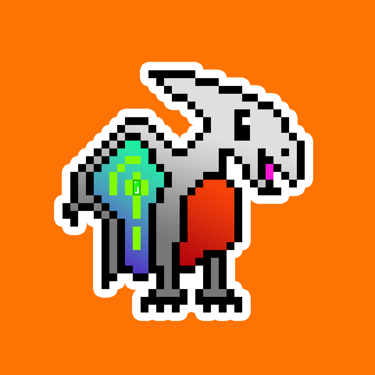 PixelSaurus Air #0952 [Uncommon]