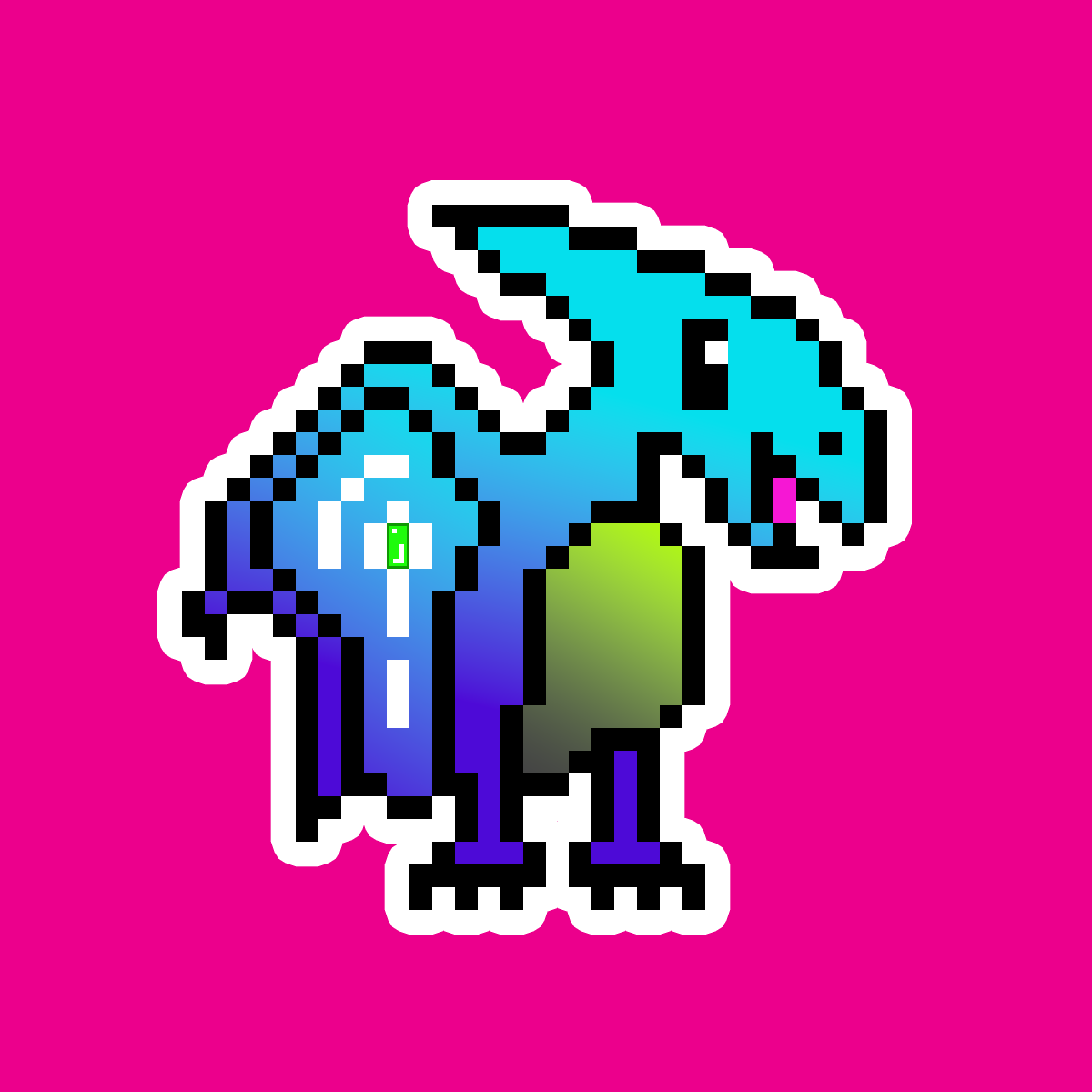 PixelSaurus Air #0910 [Uncommon]