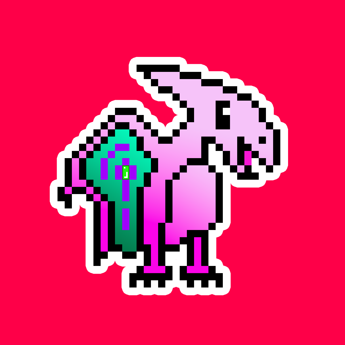PixelSaurus Air #0386 [Uncommon]