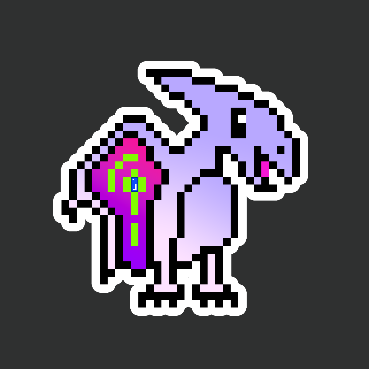 PixelSaurus Air #0732 [Uncommon]