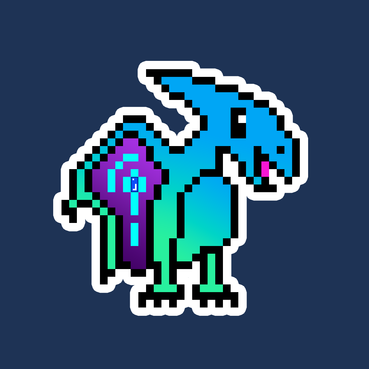 PixelSaurus Air #0938 [Uncommon]