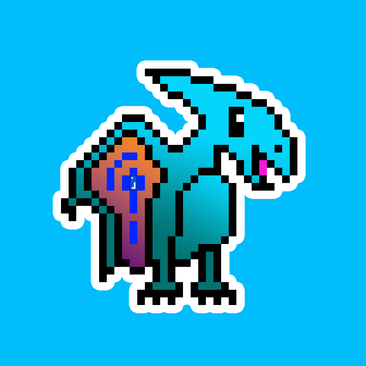 PixelSaurus Air #0982 [Uncommon]