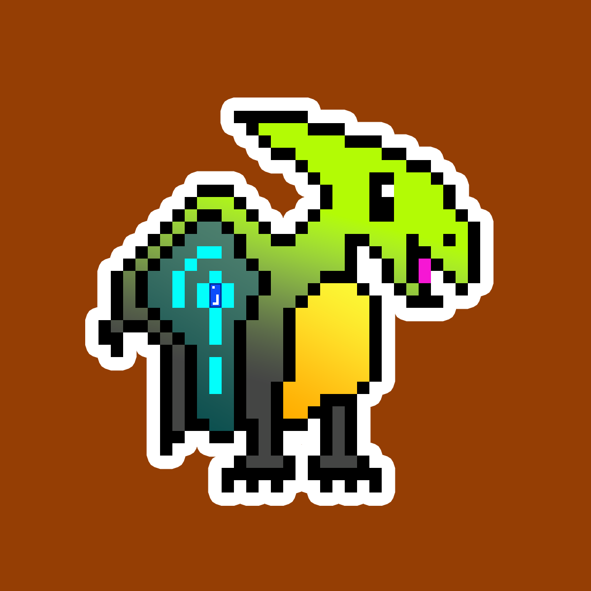 PixelSaurus Air #0958 [Uncommon]