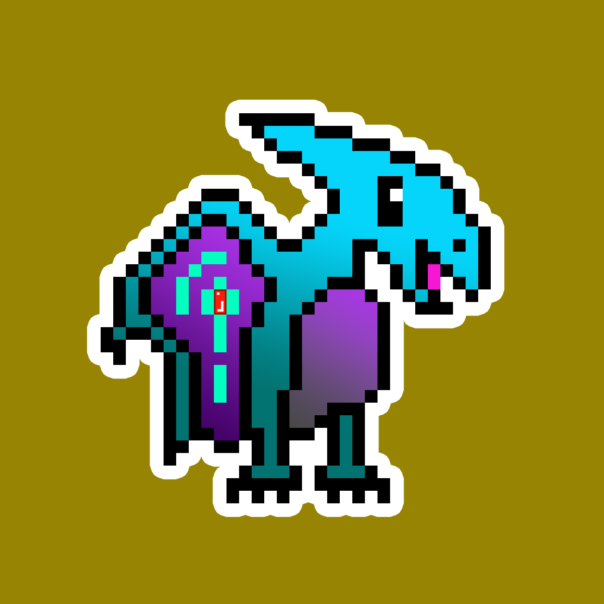 PixelSaurus Air #0822 [Uncommon]