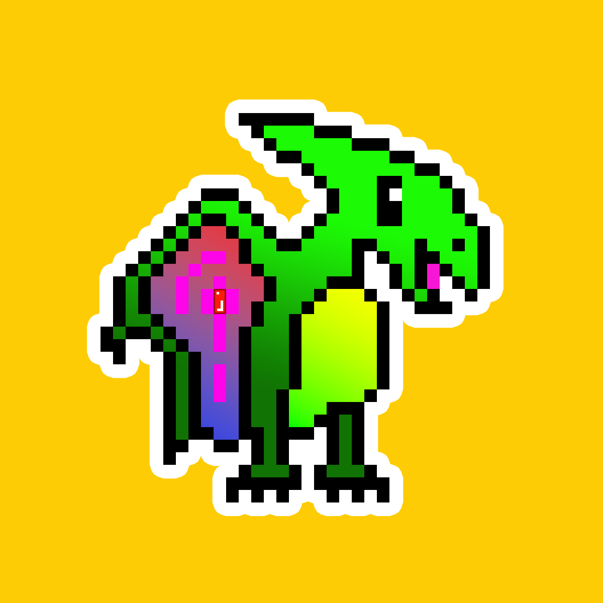 PixelSaurus Air #0167 [Uncommon]