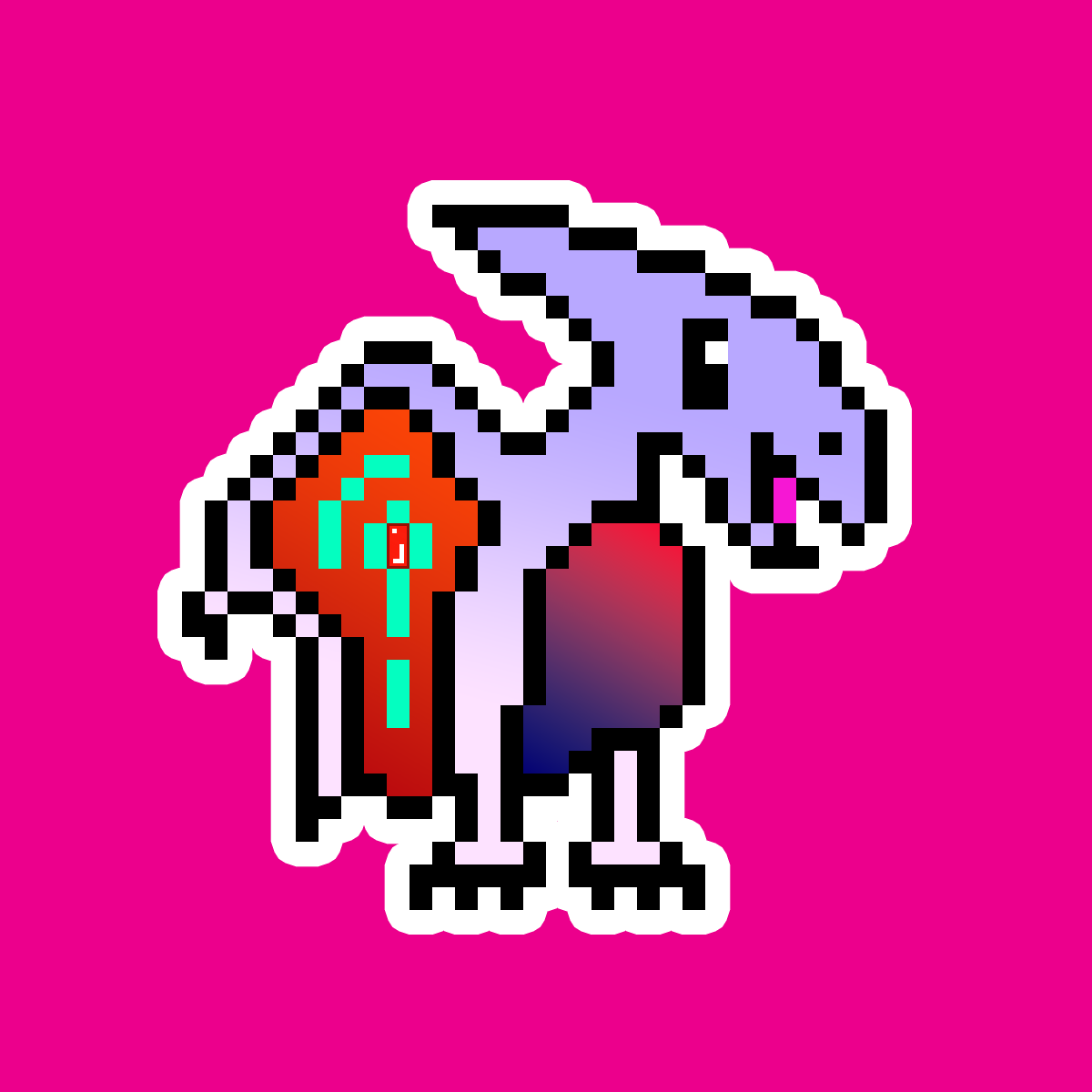 PixelSaurus Air #0803 [Uncommon]