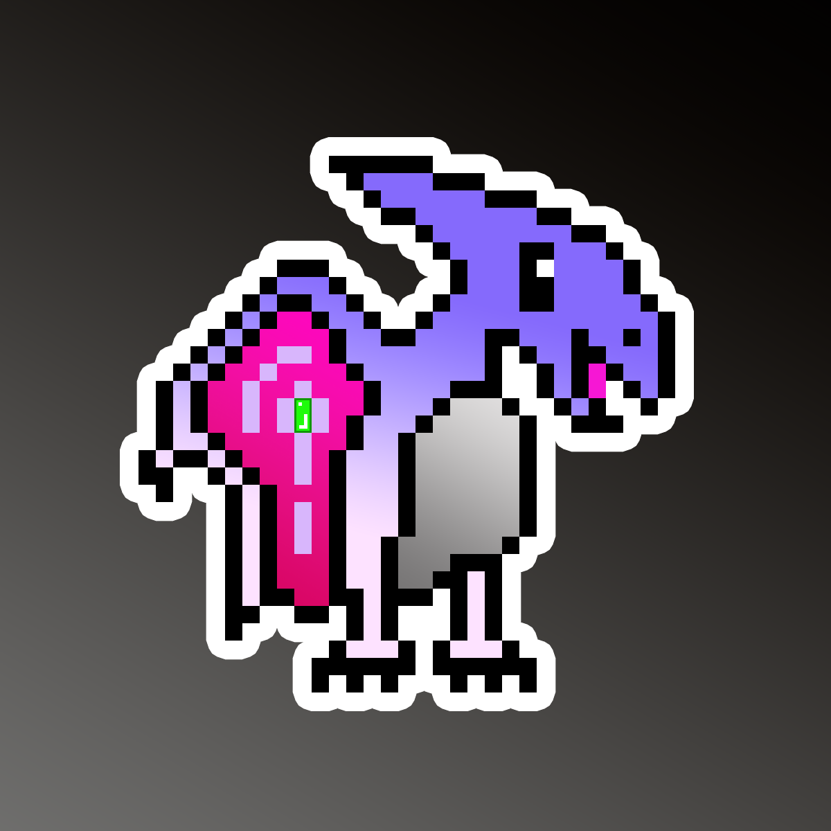 PixelSaurus Air #0171 [Rare]
