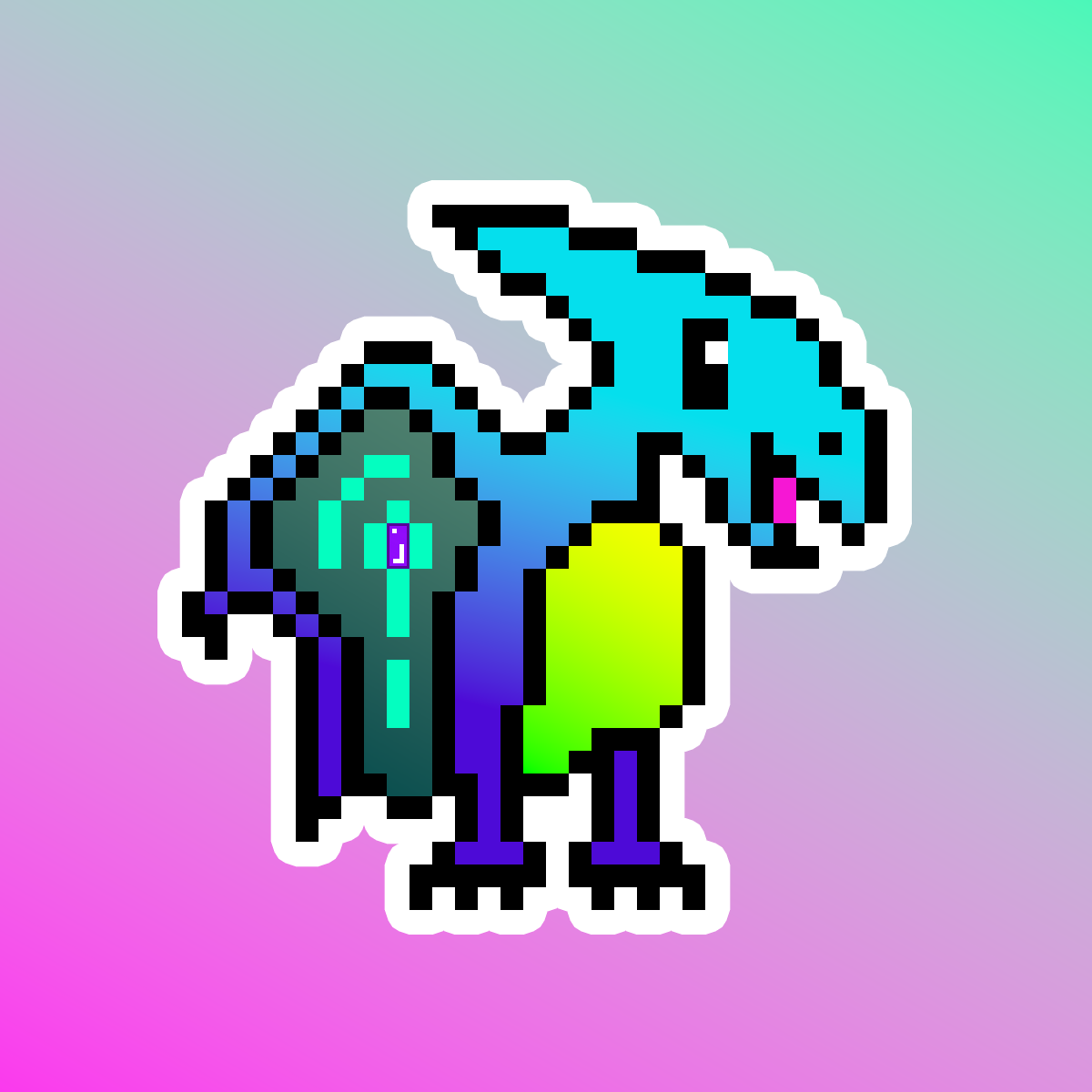 PixelSaurus Air #0733 [Rare]