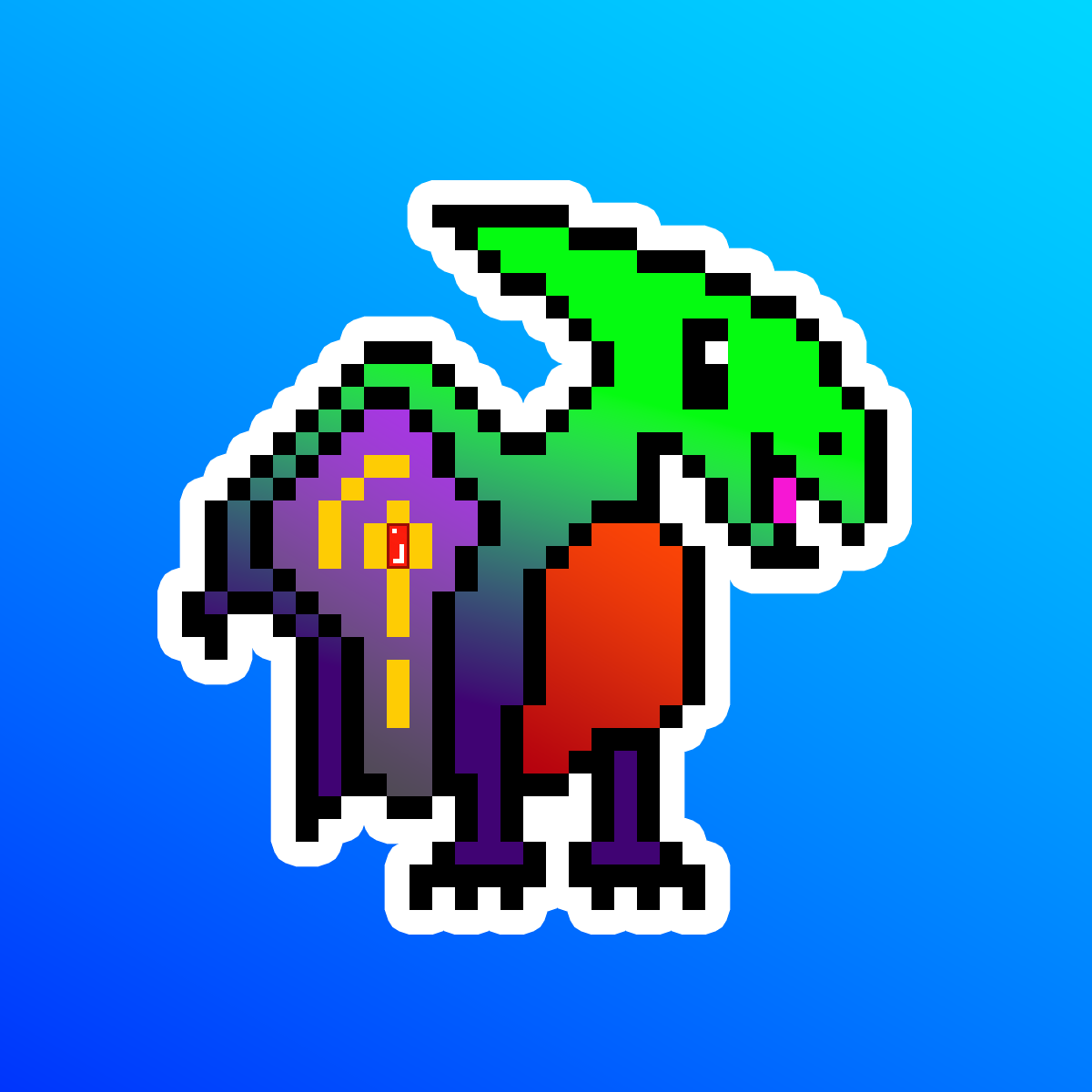 PixelSaurus Air #0804 [Rare]
