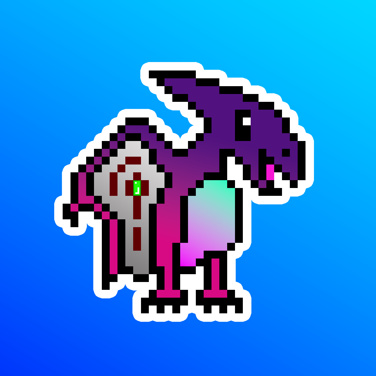 PixelSaurus Air #0963 [Rare]