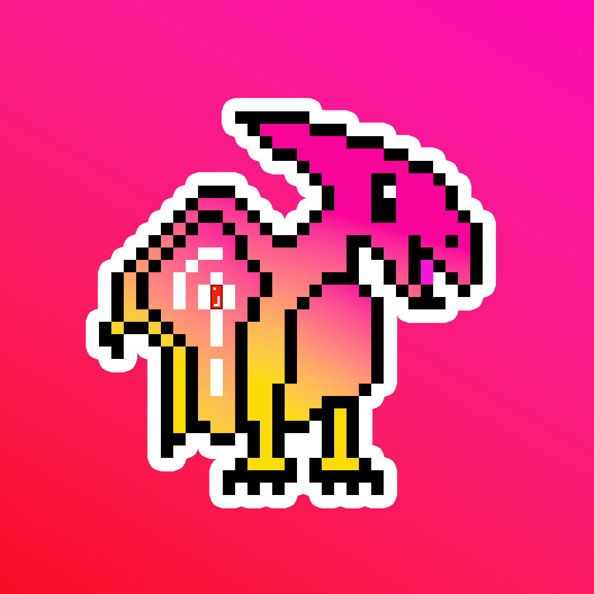 PixelSaurus Air #0993 [Rare]