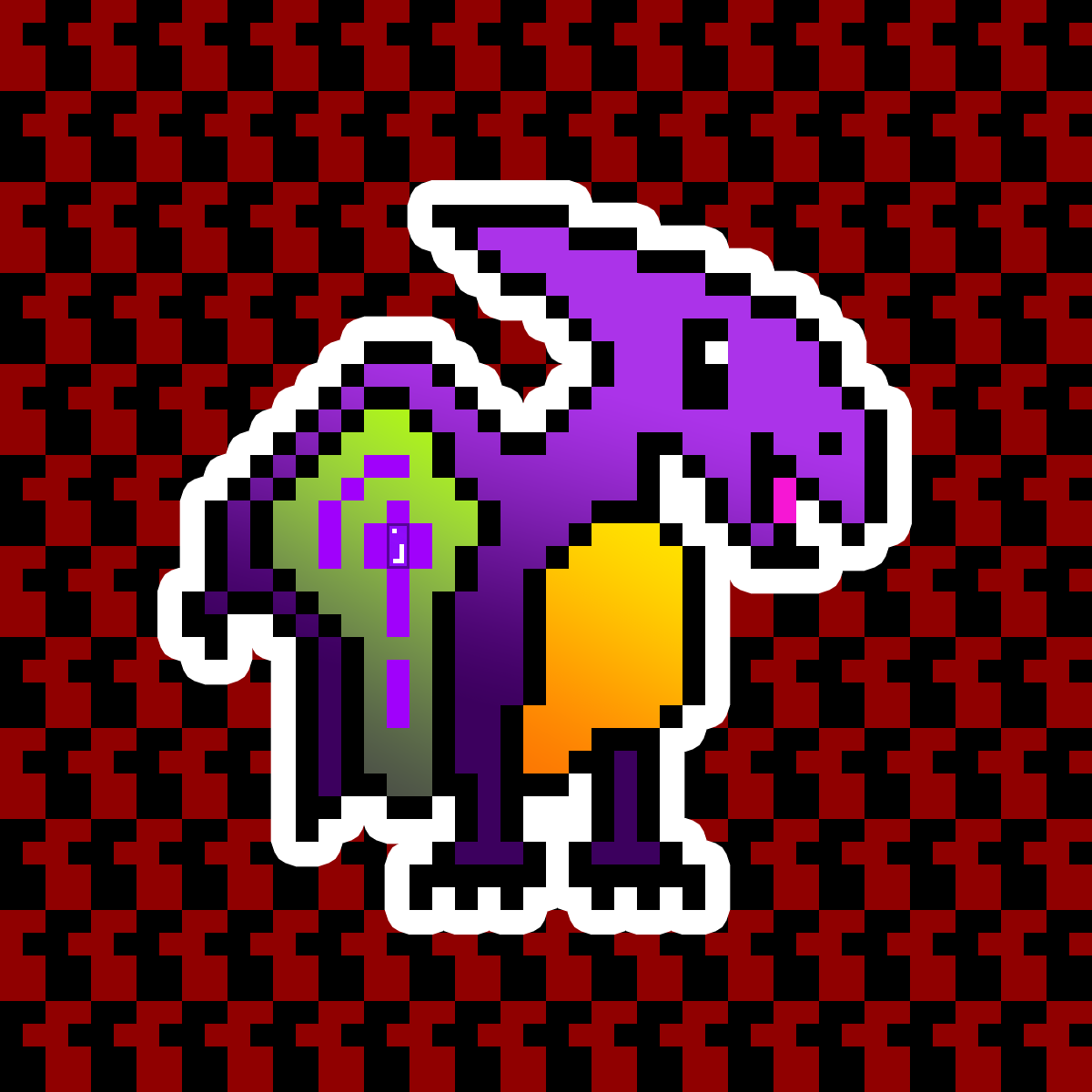 PixelSaurus Air #0184 [Rare]