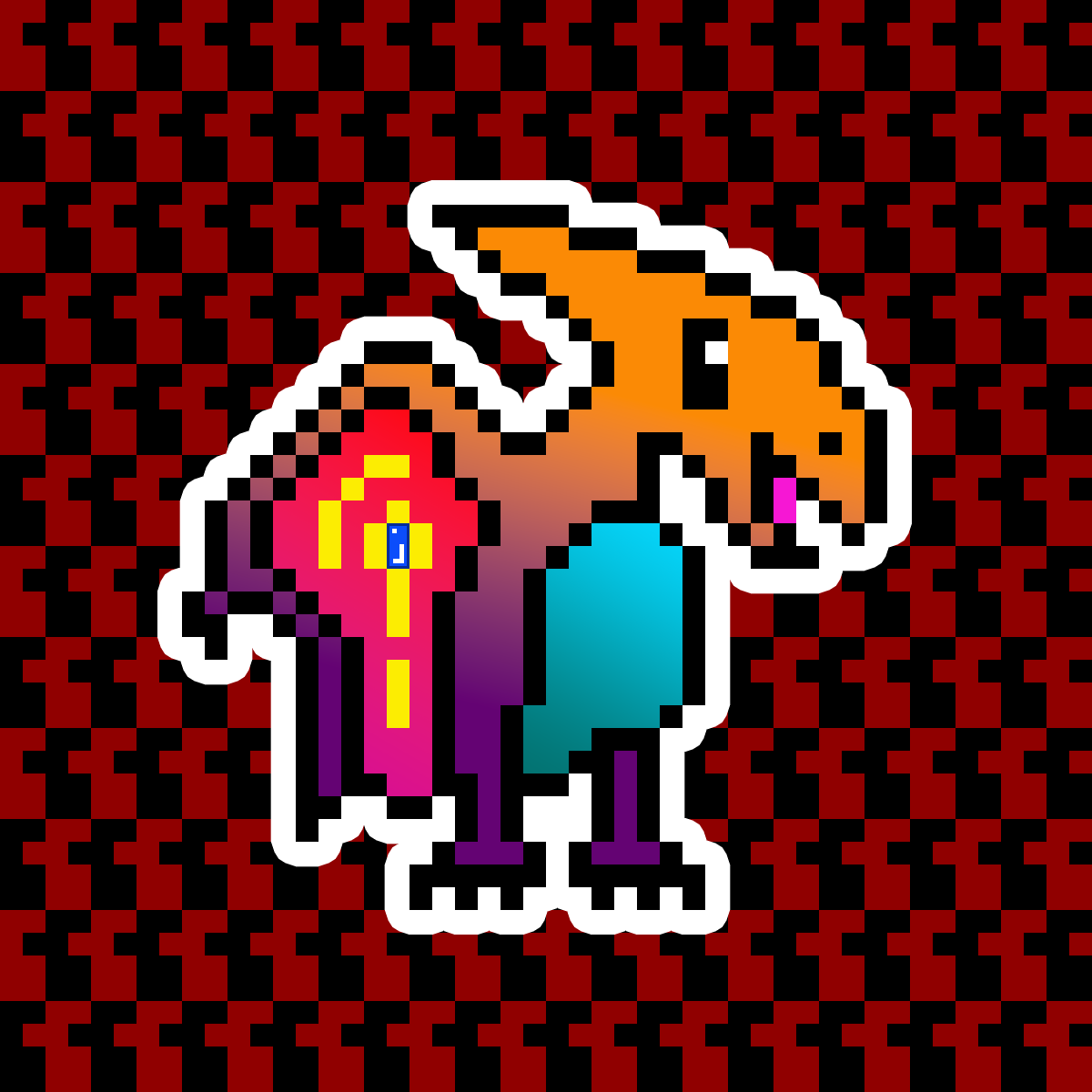 PixelSaurus Air #0902 [Rare]