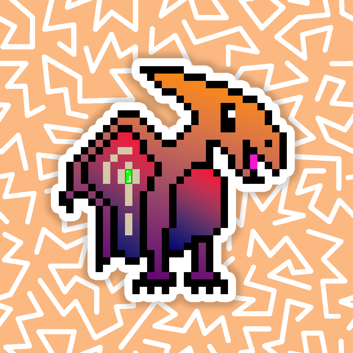 PixelSaurus Air #0802 [Rare]