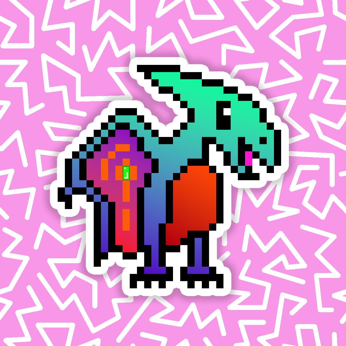 PixelSaurus Air #0934 [Rare]