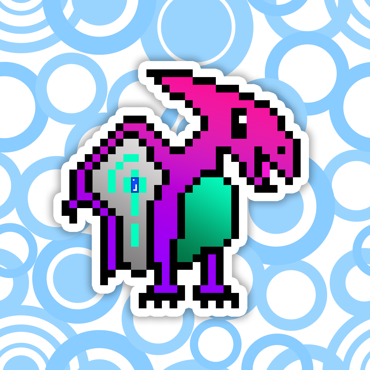 PixelSaurus Air #0944 [Rare]