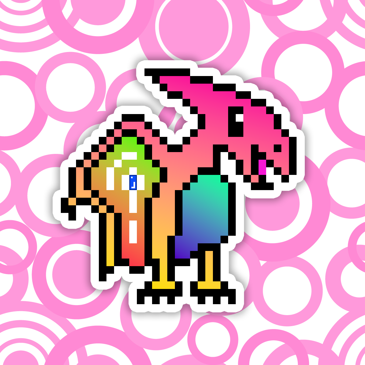 PixelSaurus Air #0778 [Rare]