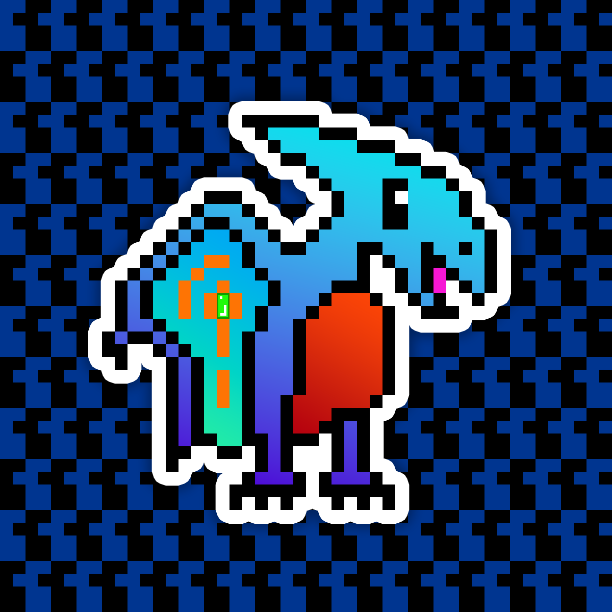 PixelSaurus Air #0727 [Rare]