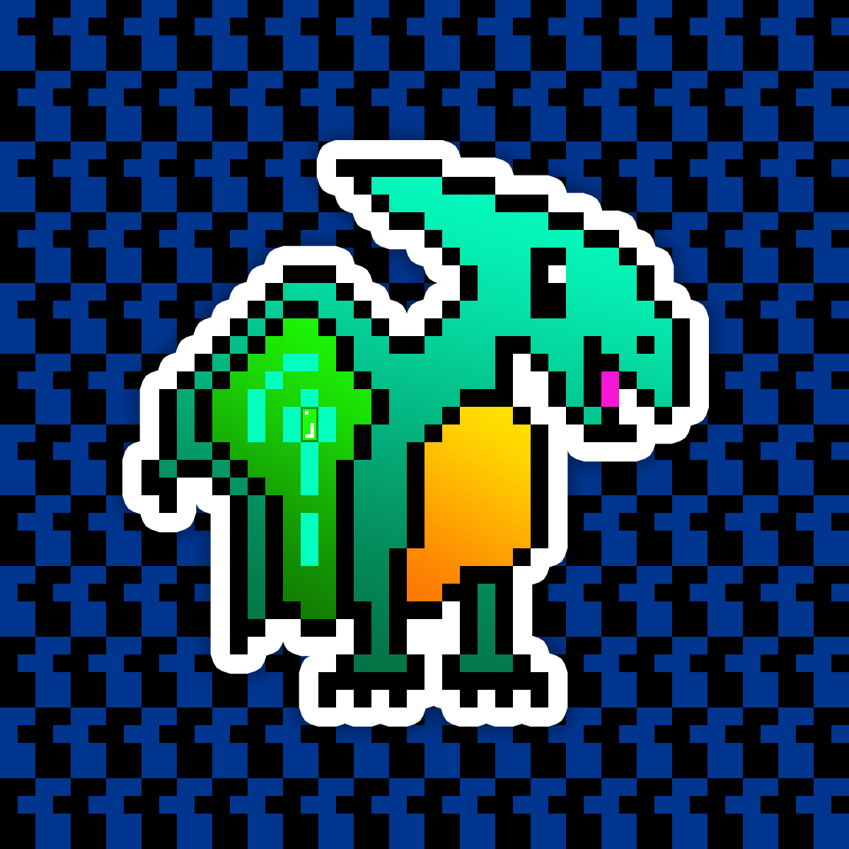 PixelSaurus Air #0957 [Rare]