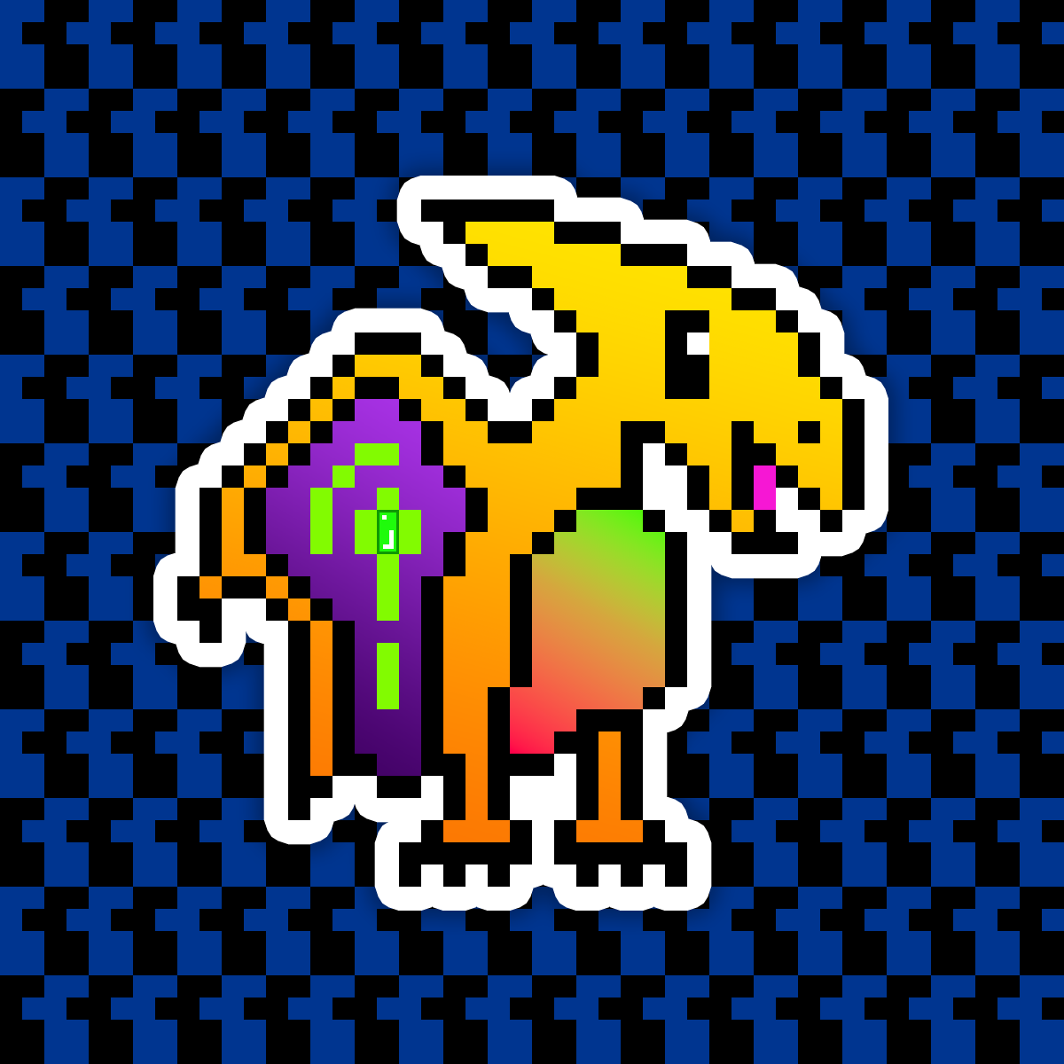 PixelSaurus Air #0960 [Rare]
