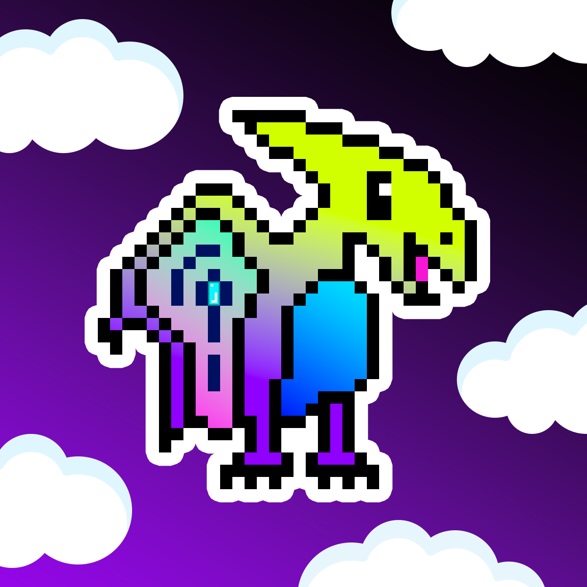 PixelSaurus Air #0759 [Super Rare]