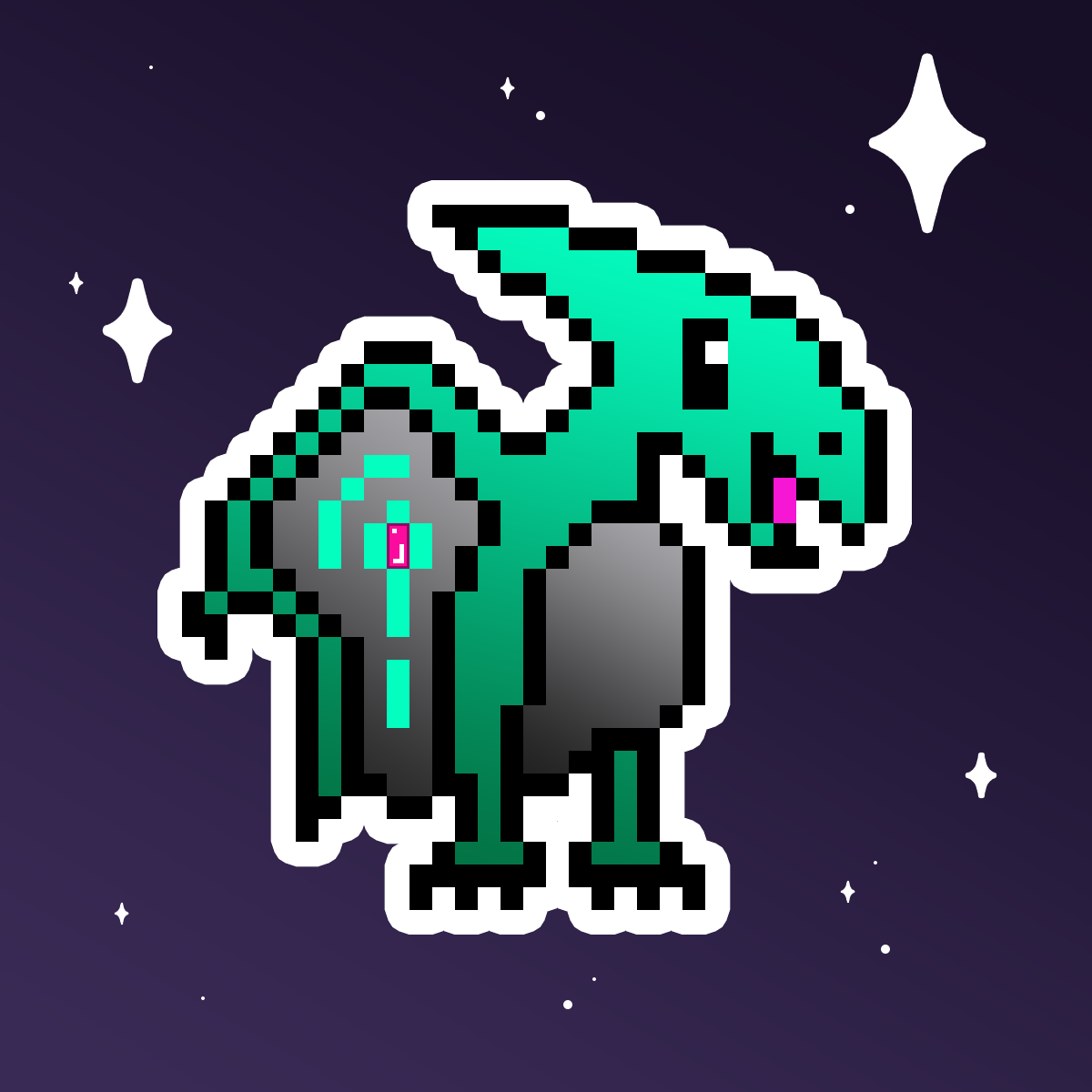 PixelSaurus Air #0511 [Super Rare]