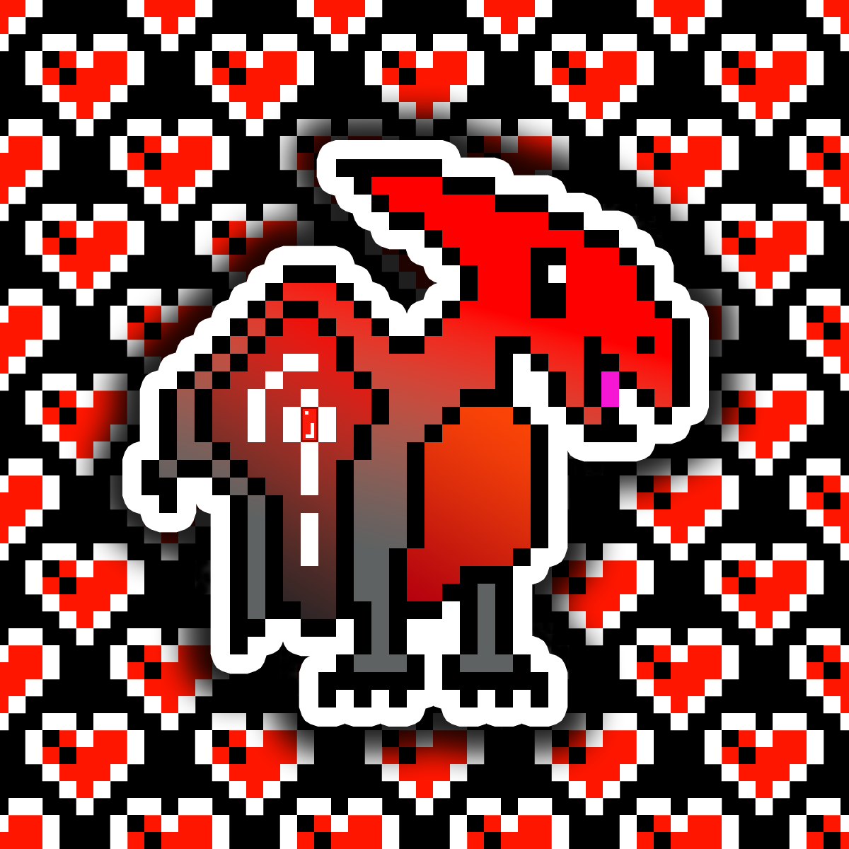 PixelSaurus Air #0819 [Super Rare]