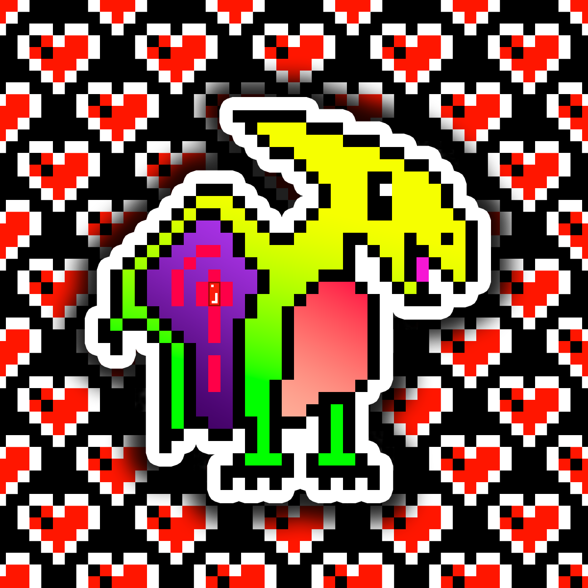 PixelSaurus Air #0521 [Super Rare]