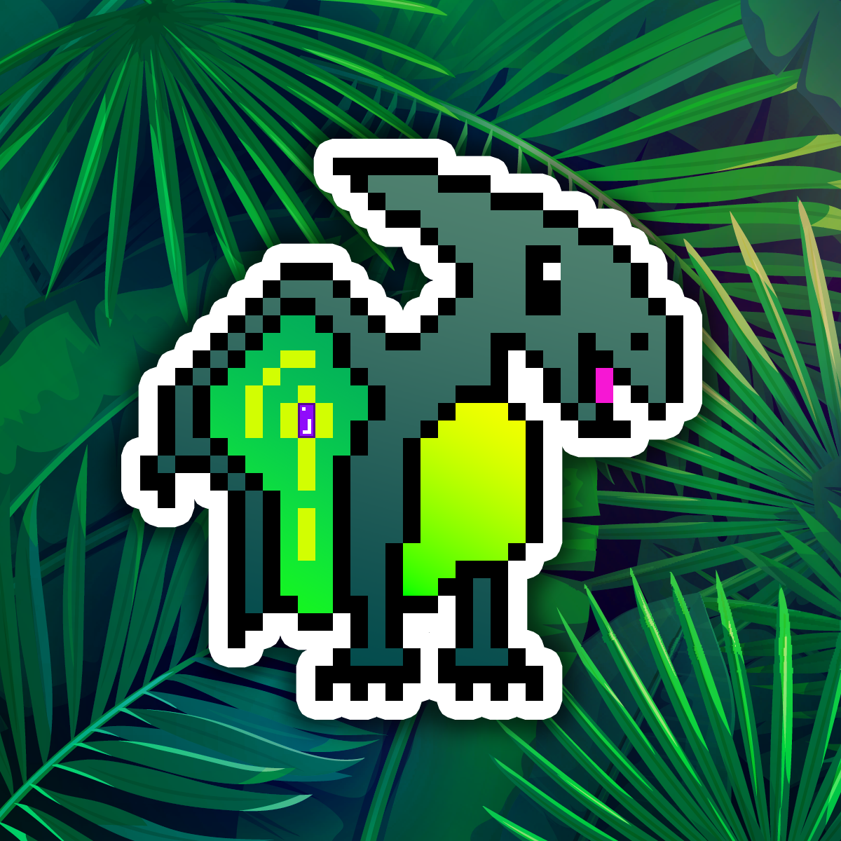 PixelSaurus Air #0893 [Super Rare]