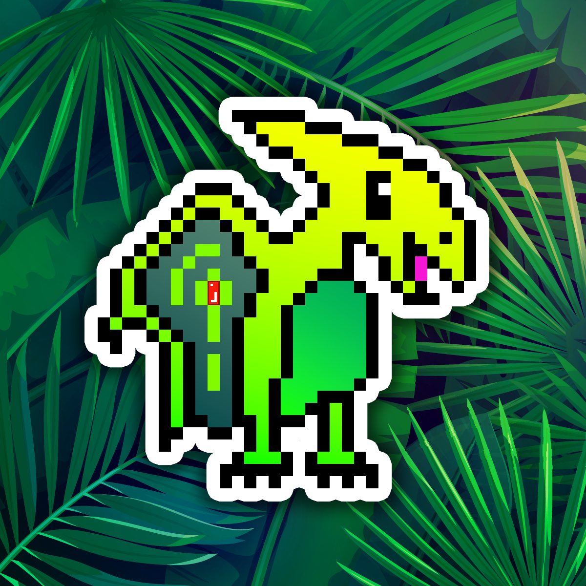 PixelSaurus Air #0708 [Super Rare]