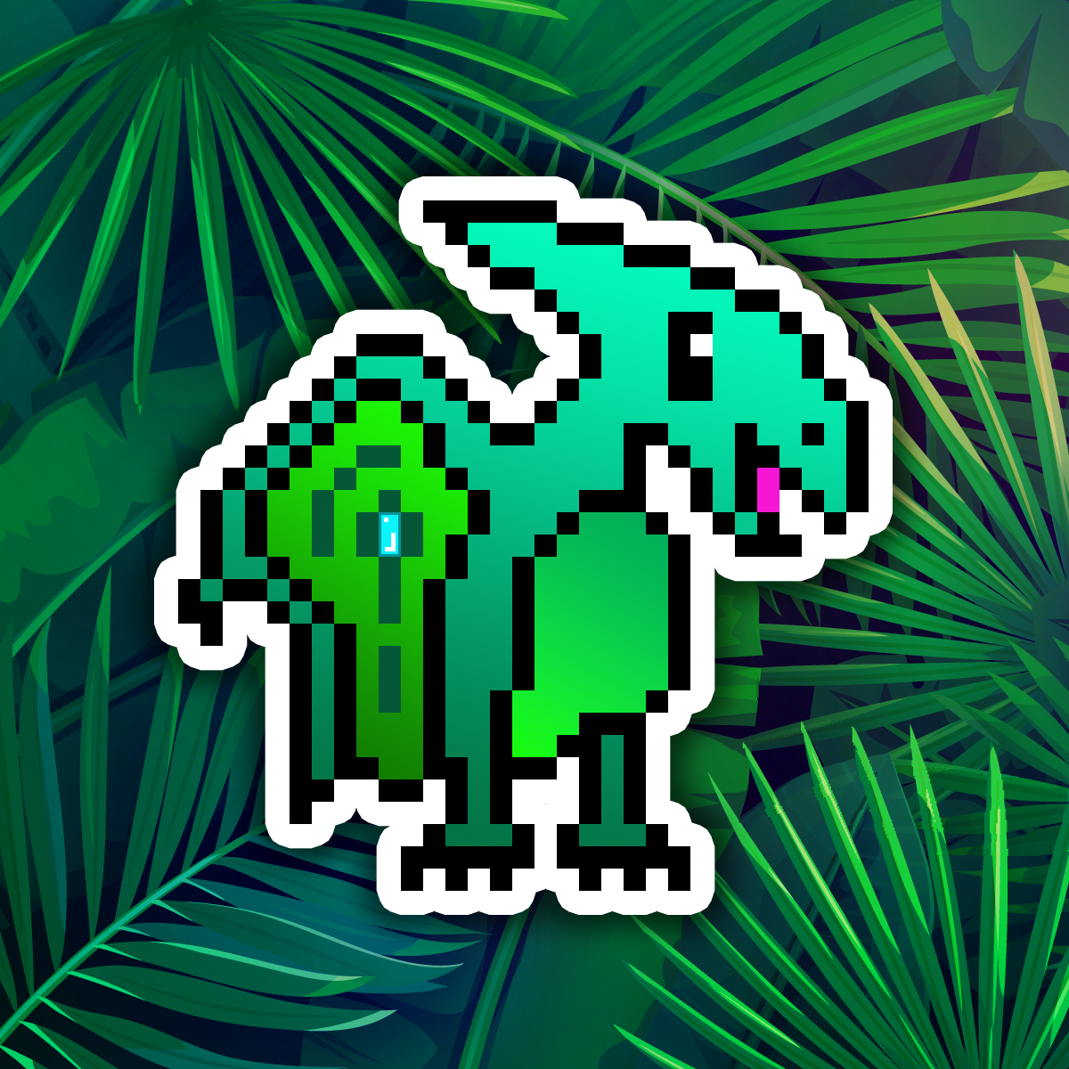 PixelSaurus Air #0943 [Super Rare]