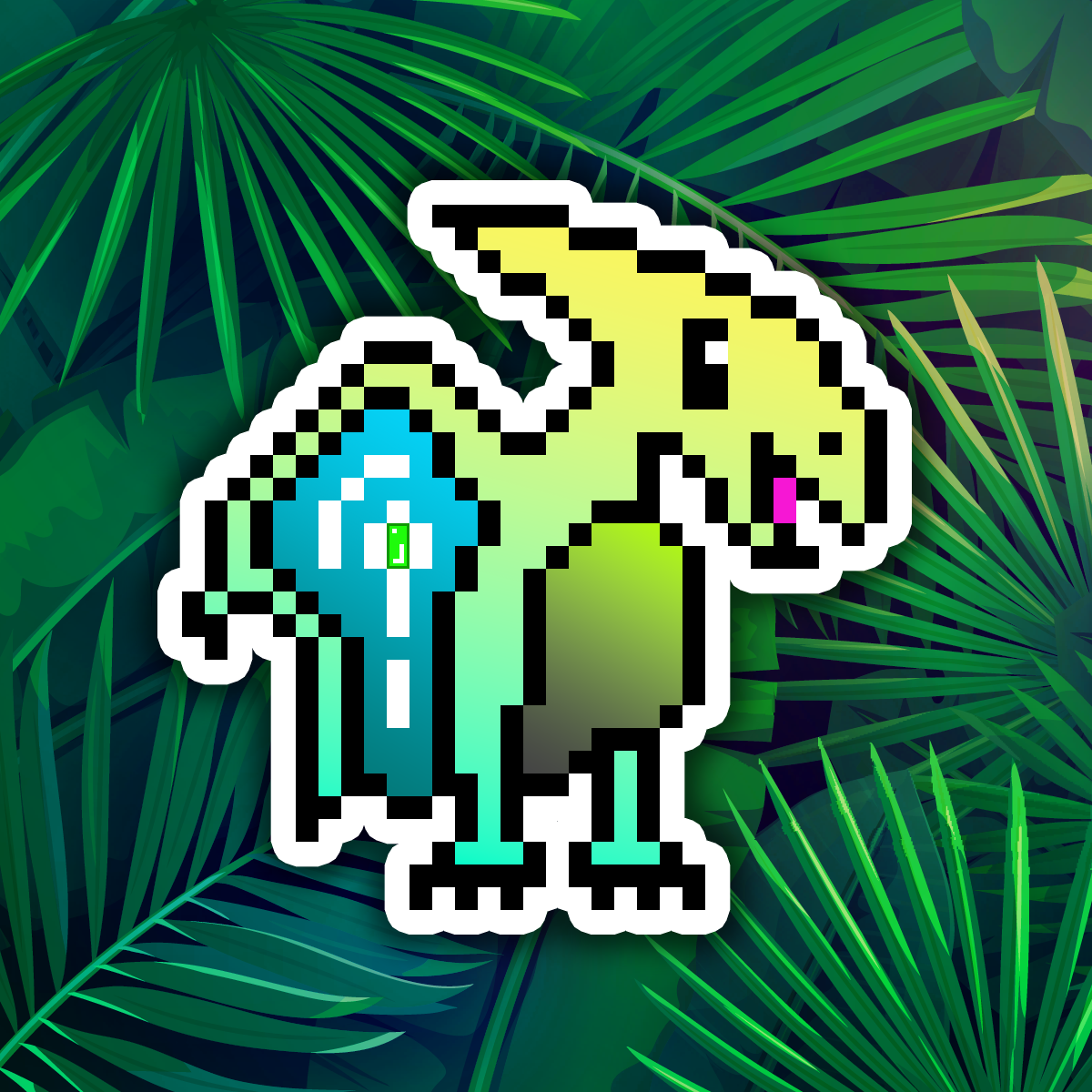 PixelSaurus Air #0946 [Super Rare]