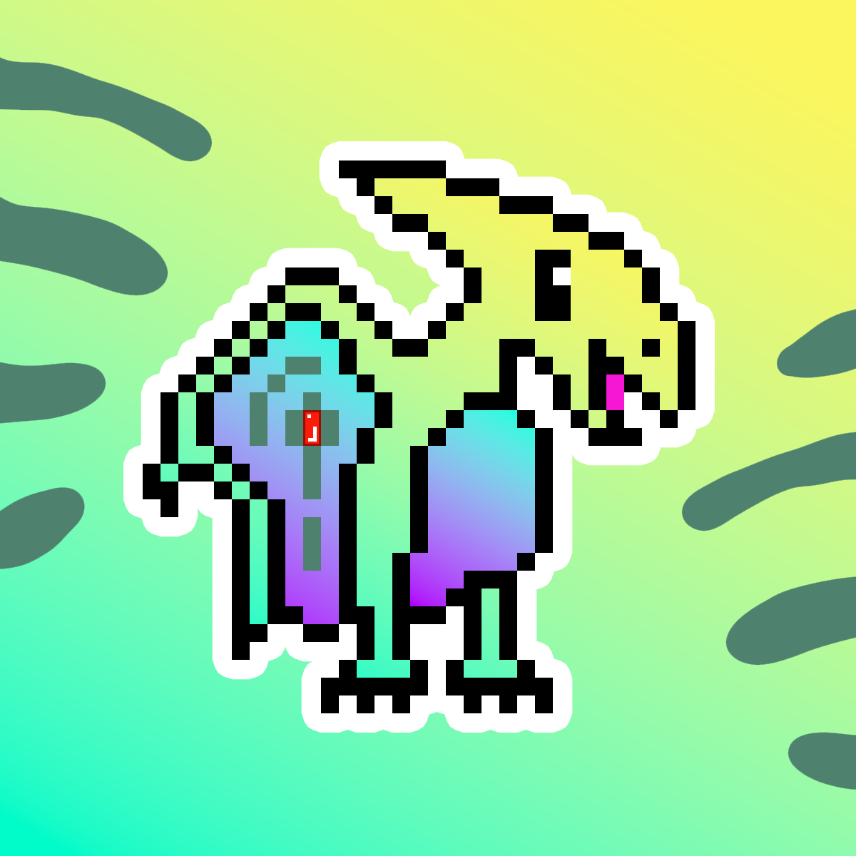 PixelSaurus Air #0818 [Super Rare]