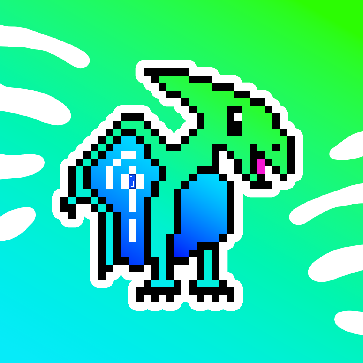 PixelSaurus Air #0810 [Super Rare]